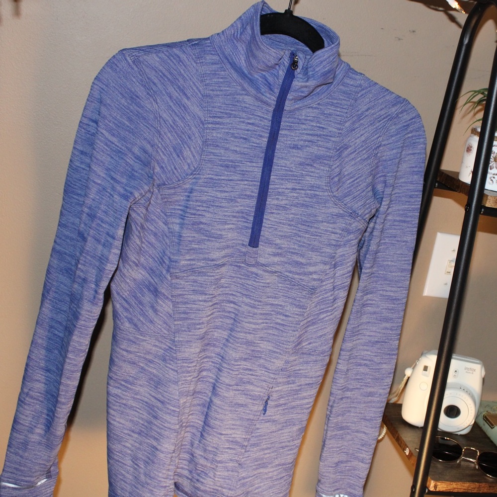 Size 4 Purple Lululemon Long Sleeve